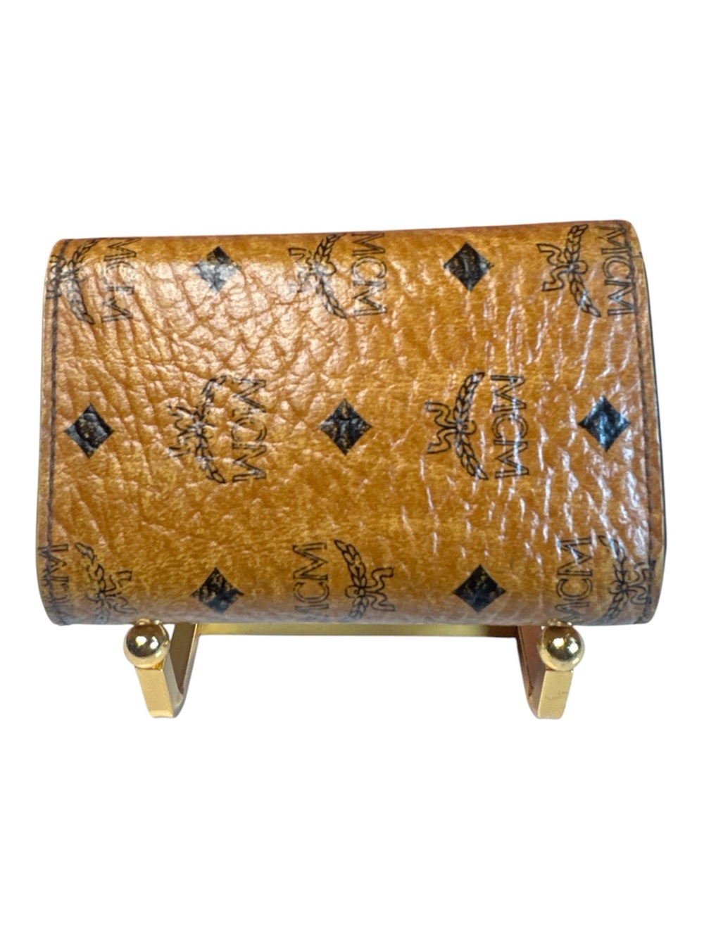 MCM Brown Visetos Monogram Key/Card Holder - Picture 3 of 16